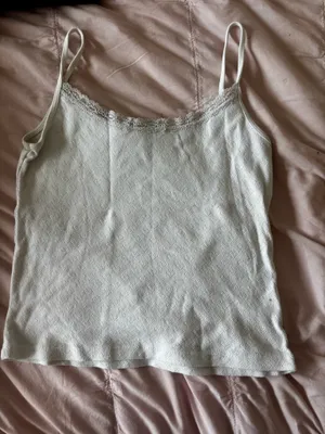 Brandy Melville Tank White Heart thumbnail 4