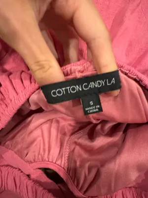 Cotton Candy LA Pink Mini Dress thumbnail 3