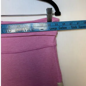 Vuori Weekend Flare Pant Heathered Pink Yoga Leggings VW4339 Womens Medium thumbnail 6