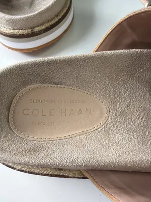 ✨ Title: Cole Haan Cloudfeel Suede Platform Slide Sandals (Size 7B) 👡 thumbnail 16