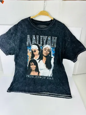 Anvil Black Graphic Aaliyah Tee thumbnail 4