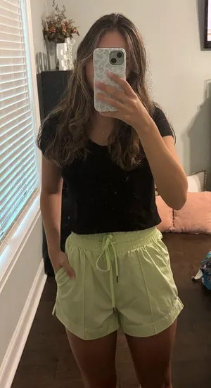Yellow shorts thumbnail 1
