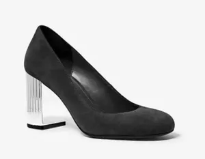  Michael Kors Porter Flex Black Suede Pump Size 7.5 thumbnail 1