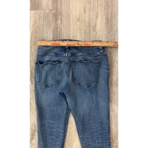 Madewell 9 inch High Rise Skinny Jeans Distressed Blue‎ Wash Size 30 thumbnail 6