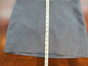 URBAN OUTFITTERS Houndstooth Check Plaid Stretch Mini Skirt Size Small thumbnail 8