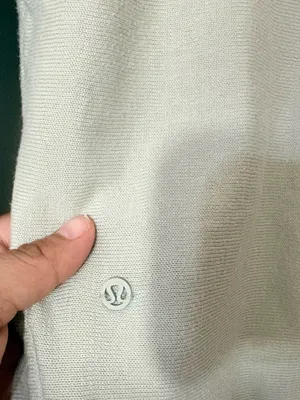 Lululemon Take It All In Sweater Light Sage Long Sleeve Cotton Knit thumbnail 10