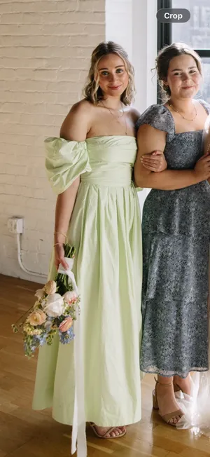 Hello Molly Dress Midi Green thumbnail 3