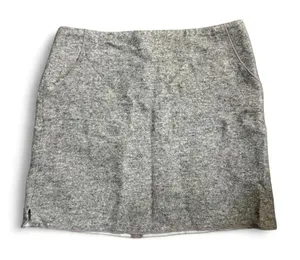 American Eagle Gray Wool Blend Mini‎ Skirt Size 2 Y2K thumbnail 1