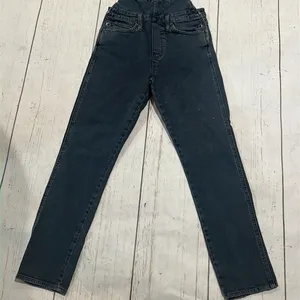 Lucky brand the tomboy overalldark blue denim overalls thumbnail 3