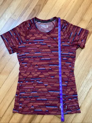 Smartwool Merino 150 Wool Tee In Habanero size medium thumbnail 10