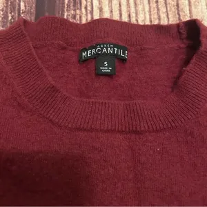 Women’s J.Crew Mercantile Red Sweater Size Small thumbnail 2