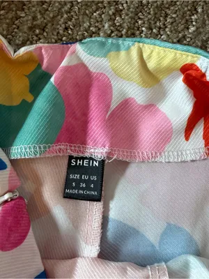 Shein Floral Mini Skort thumbnail 3