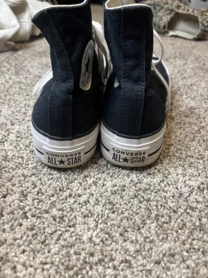 Black High-Top Converse Platform thumbnail 5