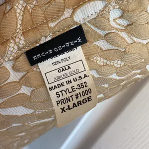 Winding River Gala Jacket Womens Size XL Gold Jacquard High Low Swing Evening‎ thumbnail 4
