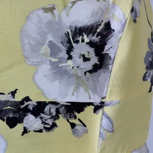 Speechless Yellow Floral High Low Dress Size 5 Spaghetti Strap Prom Formal Satin thumbnail 10