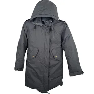 NWT Buffalo David‎ Bitton Down Parka Women's S Black Hooded Winter Coat thumbnail 3