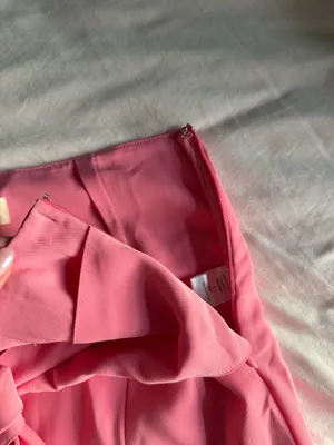 Boutique Pink front tie skort thumbnail 3