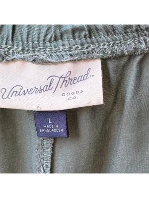 Universal Threads Olive Green Casual Jogger Pants Size L thumbnail 3