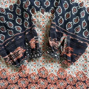 ZARA Basic Patchwork Dress Medium thumbnail 4