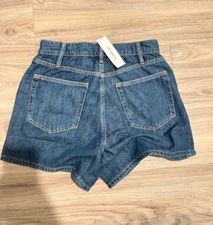 The drop denim shorts  thumbnail 3