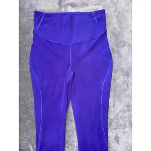 LULULEMON Wunder Under Purple Leggings Yoga‎ Athletic Pants Ankle Size 4 thumbnail 2