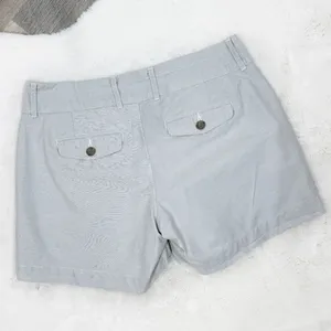 Banana Republic Micro‎ Striped Chino Shorts Grey 4 thumbnail 4