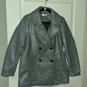 RD Style Gray Peacoat double breasted SIZE Medium thumbnail 1