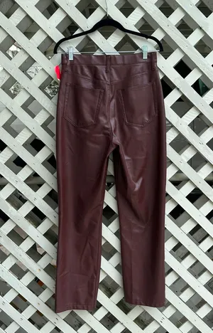 Abercrombie Vegan Leather Pants thumbnail 2