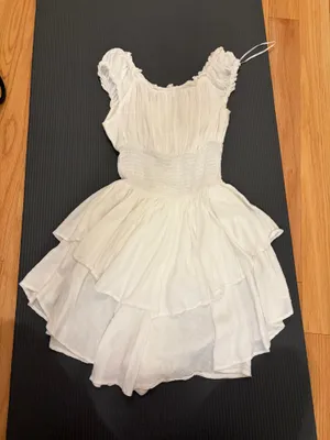 Princess Polly Dress White Mini thumbnail 2
