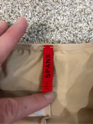 Spanx shapewear high waisted shorts women’s large nude thumbnail 2
