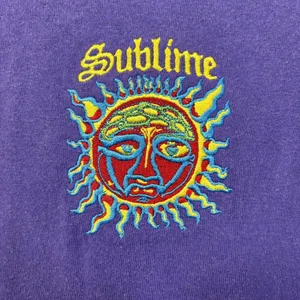 Sublime embroidered Sun Logo L/S Tee size small thumbnail 2