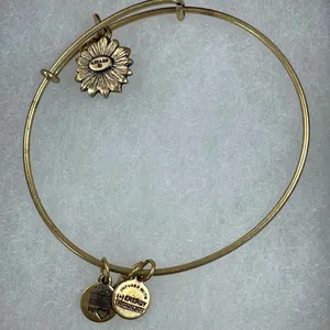 Alex and Ani Water Lily Charm Bracelet - NWT thumbnail 2