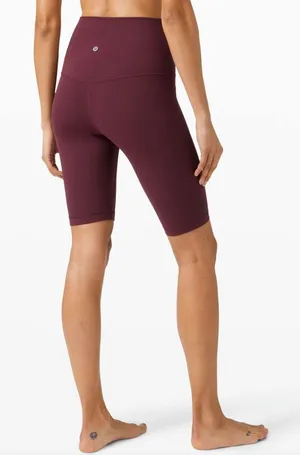 Lululemon Align Super High Rise Short 10", Cassis thumbnail 1