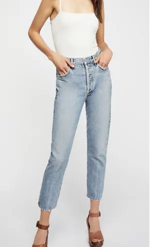 Citizens of Humanity COH x Free People high rise straight leg jeans thumbnail 8