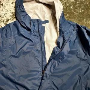 Merrell‎ Blue Hooded Pullover Windbreaker Jacket thumbnail 5