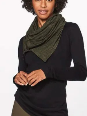 Lululemon Vinyasa Scarf Size Khaki Green thumbnail 2