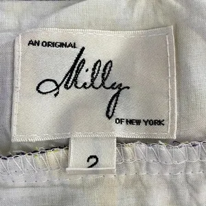 Milly New York Yellow Brown Floral Print Flowy Babydoll Cami Top Tank Womens 2 thumbnail 8