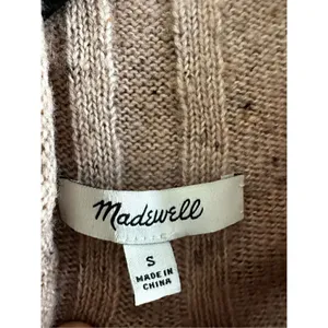 Madewell Donegal Evercrest Turtleneck Sweater in Coziest Yarn Size S thumbnail 7
