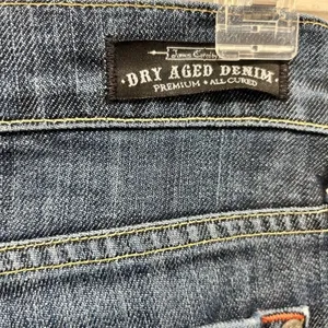 James Jeans Dry Aged Denim Women 27 Dark‎ Wash Bootcut Kick Crop Made in USAUSA thumbnail 4