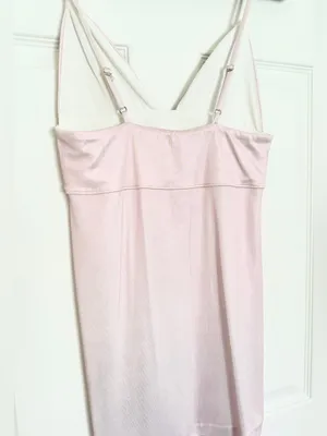 Intimately Free People Look Good Feel Good Mini Dress – Light Pink Metallic – XS thumbnail 10