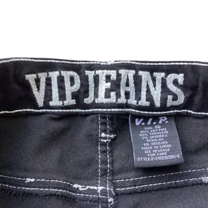 VIP Jeans Black Cargo Pants thumbnail 4