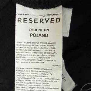 Reserved‎ Flared Sweatpants Size M Black Cotton Jersey Lounge Comfort Athleisure thumbnail 11