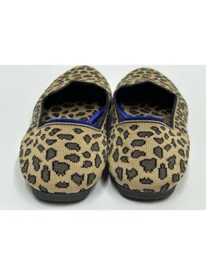Rothy's Shoes Womens Size 7.5 The Loafer Leopard Print Round Toe Comfort Slip On thumbnail 5