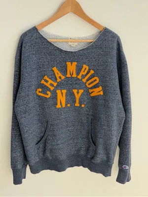 Champion off-the-shoulder sweatshirt thumbnail 2