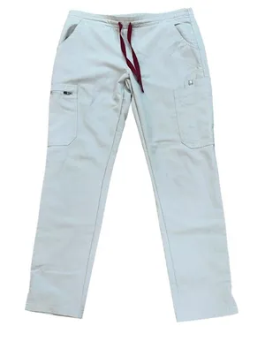 FIGS Yola High Waisted Skinny Scrub‎ Pants Light Grey XS/P Healthcare Medical thumbnail 1