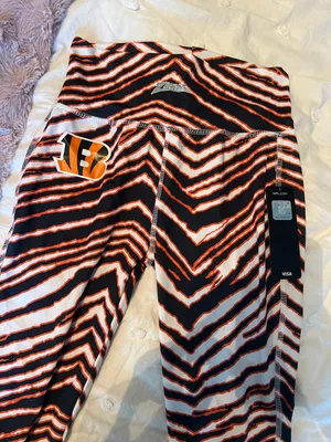 National Football League Team Apparel Bengals Tights thumbnail 2