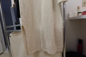 Dustier split sides open knit cardigan Tan Size L thumbnail 10