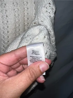 Talbots Women’s XL Cream Zip-Front chunky Cable Knit Sweater thumbnail 4