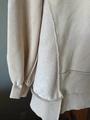 Oversized sweatshirt style Henley AMAZON thumbnail 4