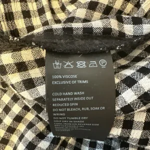 Bardot‎ Cindy Off Shoulder Midi Dress Size 6 S Black Gingham Smocked Babydoll thumbnail 8